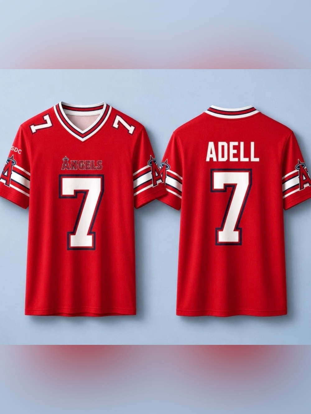 NEW Jo Adell Angels Football Jersey XL 2026 SGA Giveaway #7